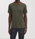Grün-graues T-Shirt