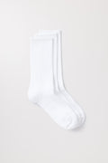 Weiße Sportsocken